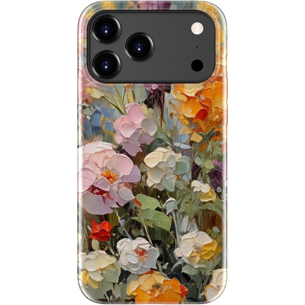 DorisMax iPhone 17 Pro Case, Wireless Charging, Cute Floral